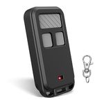 890MAX Garage Door Opener Remote for LiftMaster/Chamberlain/Craftsman, Universal 3 Button Garage Door Opener Remote with Mini Key Chain for Purple Red Yellow Orange Green Learn Buttons, 1 Pack