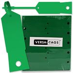 Green Self-Locking Arrow Key Tags (1,000 per Pack) Size 4 1/2" X 3/4" (Green)