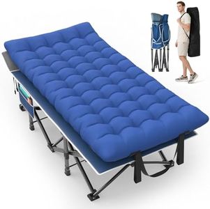 Suteck 32" XXL Folding Camping Cot, 900LBS Heavy Duty Sleeping Cots