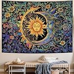 Sun and Moon Tapestry Psychedelic M