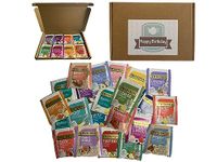 Twinings Happy Birthday, Selection Tea Set Gift Box 20 Flavours Fruit Herbal Mixed Collection - Soulful Superblends Bioblends Assorted Variety Pack Individually Wrapped Envelope Letterbox