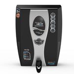 AQUAULTRA Ro+Uv+Uf Water Purifier ( Smart) Aqua Ultra Pro Black Fully Automatic With Copper +Zinc+ Alkaline 13-L Ro+Uv Uf+Tds Controller Water Purifier For Home Kitchen