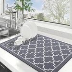 WISELIFE Dish Drying Mat Super Abso