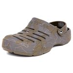 Nautica Men's Clogs - Athletic Sports Sandal - Slip-On with Adjustable Back Strap - (Water Shoes/Fuzzy Slippers) River Edge, Camo River Edge, 9