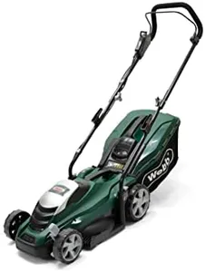 Webb Classic WEER33 Electric Rotary Lawnmower with 5 Cutting Heights, 33cm Cutting Width and 35L Collection Bag - Voted Best Buy Budget Mower by BBC Gardener’s World - 3 Year Guarantee
