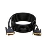 DVI-D Cable Dual Link DVI to DVI Male Wire 24+1 Pin 3ft 6ft 10ft 15ft 25ft (25FT)