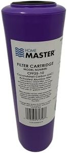 Home Master CFF25-10 Jr F2 Replacement Fluoride Filter, Fits Standard 10” Housings, Multi-Stage, Sediment, Activated Alumina, GAC Activated Coconut Shell Carbon Medias, Compression Disks,1 Count