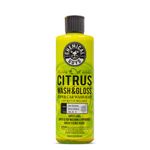 Chemical Guys CWS_301_16 Citrus Wash and Gloss Citrus Based Hyper-Concentrated Wash+Gloss - 16 oz.