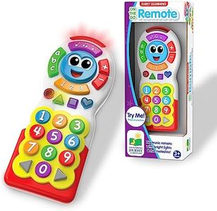 The Learning Journey Early Learning - On The Go Remote - Baby Remote Control Toy - Toddler Toys & Gifts for Boys & Girls Ages 3 Months and Up - Award Winning Toys