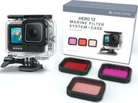 GoPro HERO12 Red Filter: Includes 6