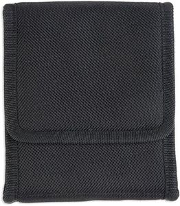 Bulldog Cases Vertical Cell Phone Holster with Belt Loop and Clip, Unisex-Adult, Phone Holster, BD849, Black Nylon, FITS Compact 9MM (Ruger LC9)