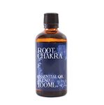 Mystix London | Root Chakra Pure & Natural Essential Oil Blend 100ml - for Diffusers, Aromatherapy & Massage Blends | Perfect as a Gift | Vegan, GMO Free