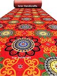 ZARACARPETS; 'can change the floor Has Launched Non Woven Wedding Carpets, Carpets for Church Aisle,Carpet for Marriage Hall, Events, Exhibitions,Functions and Gallaries Size 5x20 feet(7- 8 MM) Color Red Leaf