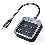 GearIT USB-C to USB Hub 4-Ports (Al