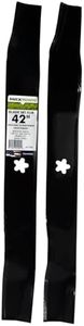 MaxPower 561742 2-Blade Set of 3-N-1 Style Blades for 42 Inch Cut Poulan/Husqvarna/Craftsman Replaces 139775, 532139775