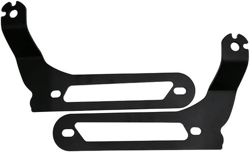 M Maintenanse Adjustable Driver/Passenger Seat Backrest Component:Fixed Mounts (Fat Bob 18-22(Black))