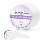 Lash Remover for Lash Extensions/Lash Clusters Cream Lash Glue Remover Effectively| Low Irritation for Sensitive Skin Lash Extension Remover 10g Easy Removal of Indicidual Lashes Glue Remover(Rose)