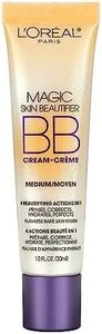 L’Oréal Paris Skin Beautifier Magic BB Cream, 4-in-1 Ultra-Light Lotion, Medium, 30 mL