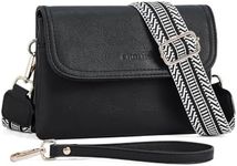 CHOLISS Crossbody Bags for Women, Wristlet Wallets for Women Small Trendy Vegan Leather Phone Purse Handbag for Travel Casual