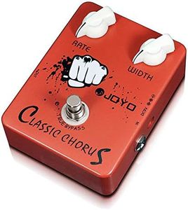 JOYO Chorus Pedal Crisp & Transparent Chorus Full Bodied Sounds and Deep-clear Tone for Electric Guitar Effect - True Bypass (JF-05)