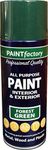 400ml All Purpose Forest Green 1738PR Spray Can Household Car Van Bike Aerosol Paint (1 Pack)