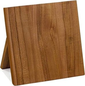 Manada Folding Teak Magnetic Knife Storage Block