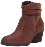 Bella Vita Women's Ankle Boot, Tan, 11 Wide