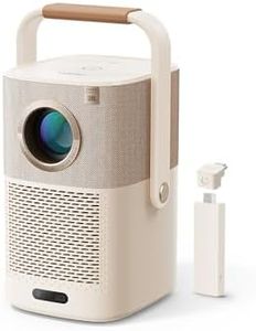 Yaber T2 Plus Outdoor Projector with WiFi 6 and Bluetooth, Native 1080P Smart Movie Portable Projector for Inside and Outside, Compatible with TV Dongle [Sound by JBL & Built-in Battery]