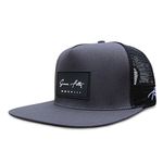 Grace Folly Trucker Hat for Men & Women. Snapback Mesh Caps Charcoal Gray