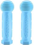 2PCS SCOOTER HANDLE T-BAR GRIPS SUITABLE for MINI or MAXI MICRO HANDLEBAR AU Sky Blue