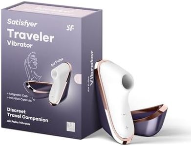 Satisfyer Traveler Vibrator Sex Toy | Adult Toys for Women | Suction & Clitoral Stimulation Vibrator | Vibrating Sexual Pleasure Device | Stimulation Vibrators | Female Wellness Tools | Woman Sextoy