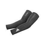 adidas Aeroready Compression Arm Sleeves - Breathable, Moisture-Wicking for Fitness & Sports, Gym Accessories, Perfect Fit Sleeves for Muscle Recovery & Arthritis Pain Relief (Black, L/XL)