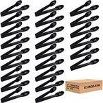 24 Pieces Plastic Serving Tongs for