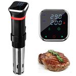 Tanice Sous Vide, Precision Cooker Immersion Circulator 1100W Water Sous Vide Device with Accurate Temperature and Time Control Sous Vide Cookbook Included