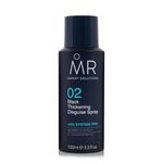 MR Thickening Disguise Spray 100ml (Black). Hairline Spray & Scalp Concealer for Thinning Hair, Bald Spot Cover Up for Men with System-PPX. Easy to Use Hairline Filler Root Touch Up Spray