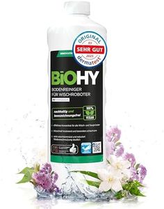 BiOHY Nettoyant pour sols pour robots de nettoyage avec une senteur fraîche de printemps (Bouteille de 1l) | Concentré de nettoyant pour tous les robots de nettoyage (Wischroboter Frühling)