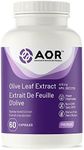 AOR - Oleuropein Olive Leaf Extract Capsules 400mg, 60 Counts - Immune System Support, Cellular Health and Heart Health Supplement - Antioxidant Supplement