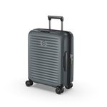 Victorinox Airox Advanced, Global Cabin Hardside Luggage (35 litres), 55 cm, Storm, Polycarbonate, 653130 | Carry-on Travel Suitcase