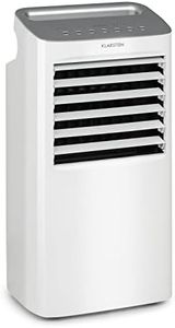 Klarstein Rafraichisseur/Refroidisseur d'Air 5 en 1, par Evaporation avec Humidificateur, Ventilateur, Ioniseur, Climatiseur Mobile Sans Évacuation, Mode Nuit, 68W, Débit d'Air de 384m³/h