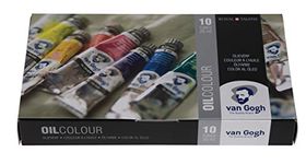 VanGogh Oil Paints, Basic Set of 10 20ml Tubes