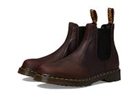 Dr. Martens Men's 2976 Chelsea Boot, Chestnut Brown Waxed Full Grain Leather, 10