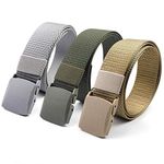 Mens Canvas Belts