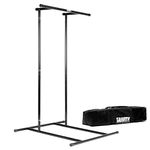 Gravity Fitness Pull-Up Bar - Portable Pull-Up Rack Home Gym Equipment, Calisthenics, & Bodyweight Training - Adjustable Pull-Up Rack & Dip Station - Freestanding Strength Training Equipment