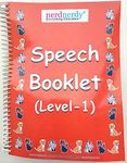 NerdNerdy's Speech Booklet Level 1| Speech Therapy| Sensory Integration| Follows Repetition and Rhythm| Autism Book for Speech Development