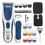 Wahl Colour Pro Cordless Combi Kit, Hair Clippers for Men, Head Shaver, Men's Hair Clippers with Beard Trimmer, Men Clipper and Trimmer, Colour Coded Clipper Guides, Grooming Kit