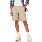 Amazon Essentials Men's Classic-Fit 9" Short, Khaki Brown, 38W