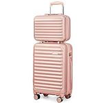 Coolife Luggage Suitcase expandable
