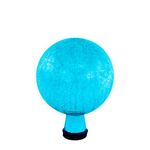 Achla Designs 6-Inch Crackle Gazing Globe Ball, Teal