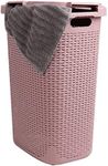 Mind Reader Slim Laundry Hamper wit