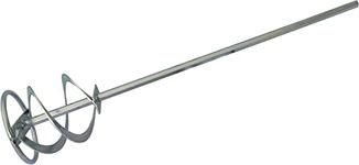 DUMDAAR mini paint mixer rod Suitable for Drilling Machine and hammers 15"x 3" Steel Silver